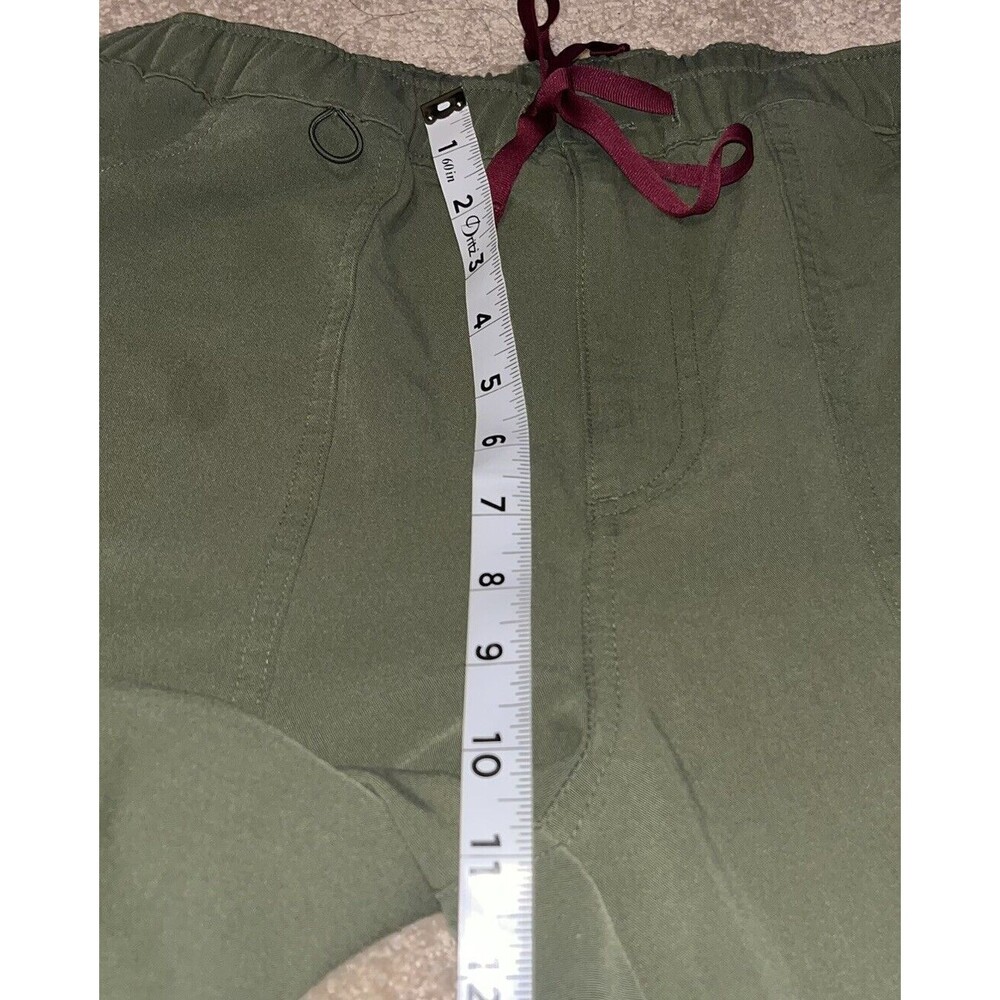 Figs (S) Moss Green Mens Jogger Scrub Pants & Top Set Technical Collection (FLAW - Picture 16 of 16